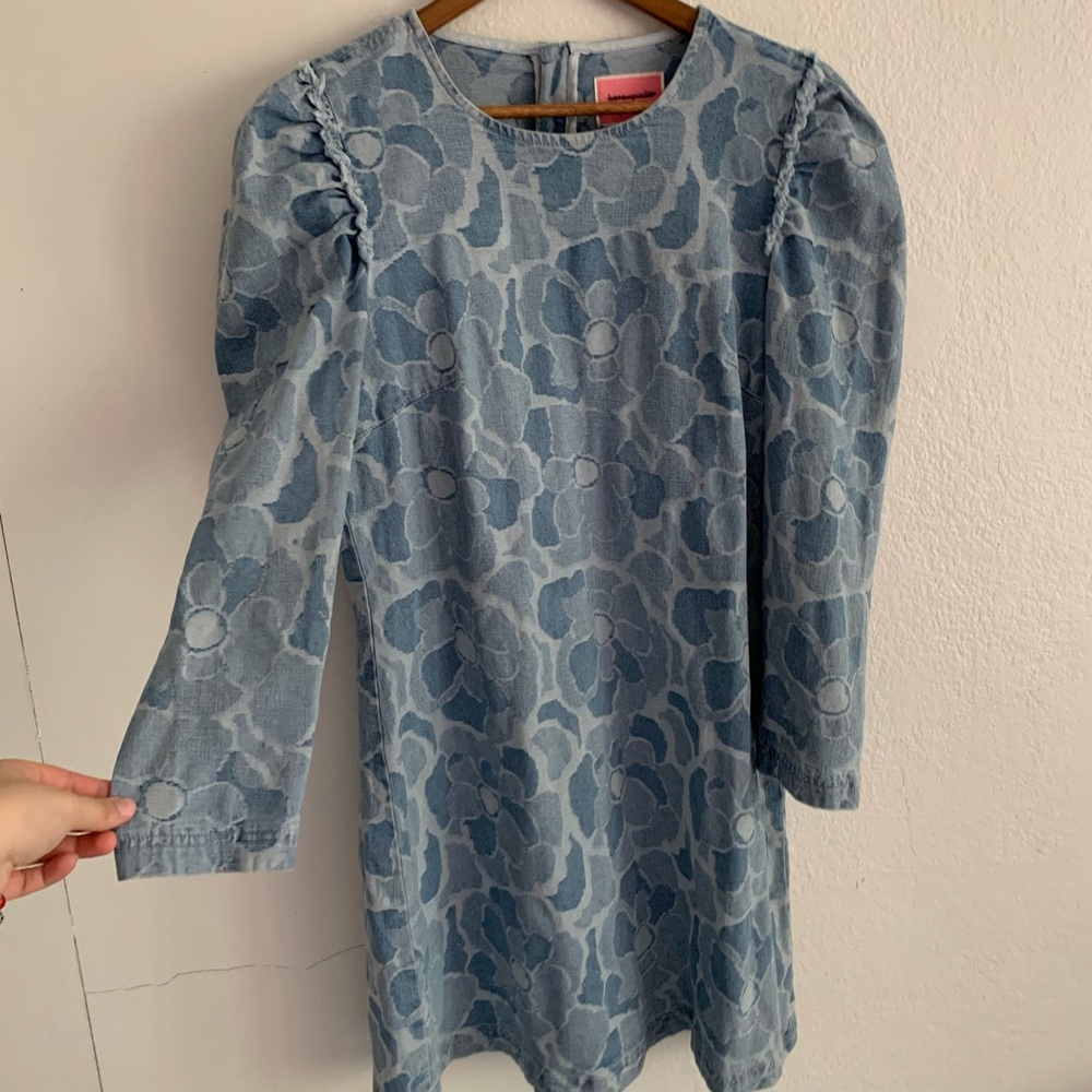 Kate Spade denim flower dress
